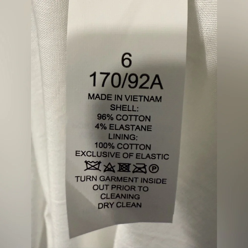 Kate Spade‎ Garden Bouquet Fit-and-flare Dress White / Multicolor Women’s Size 6 - Picture 14 of 14